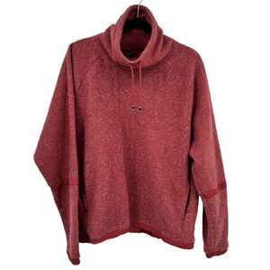 Nike Therma Fleece Long Neck Training Hoodie CZ3723 661 Maroon XXL